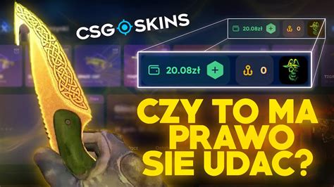 Od 20złotych do kosy na CSGOSKINS Konkurs YouTube