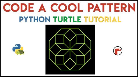 Python Turtle Code A Cool Pattern Tutorial Youtube