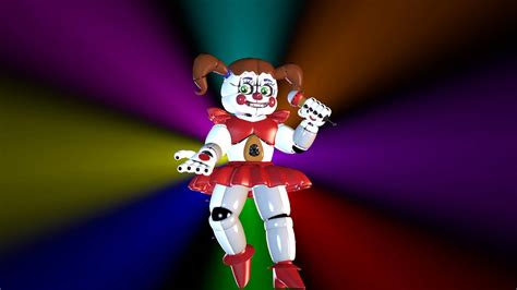 Sfm Fnaf Circus Baby V2 4k By Nightanimationyt On Deviantart