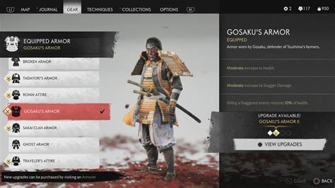 Ghost Of Tsushima Gosaku S Armor The Unbreakable Gosaku Khd