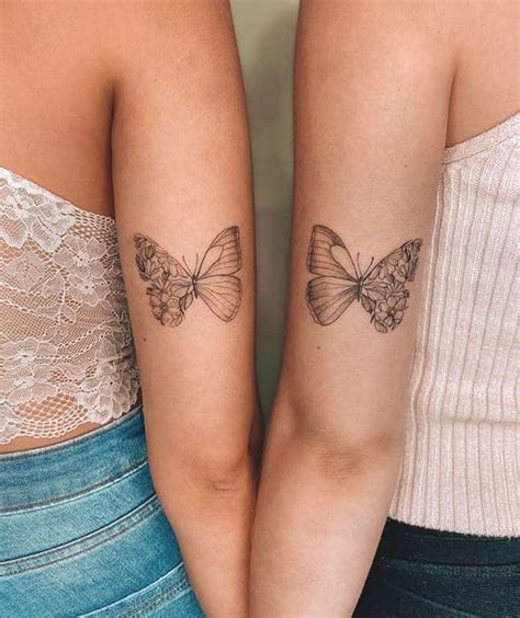 butterfly-matching-tattoo-idea | Ecemella