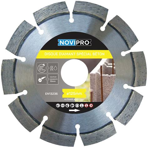 Novipro Disque Diamant Segments Soud S Laser Mat Riaux De