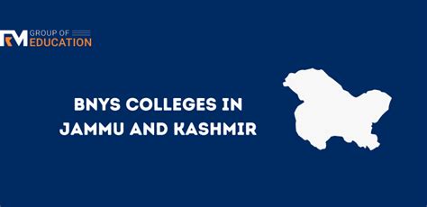 List Of Bnys Colleges In Jammu And Kashmir Seats District And