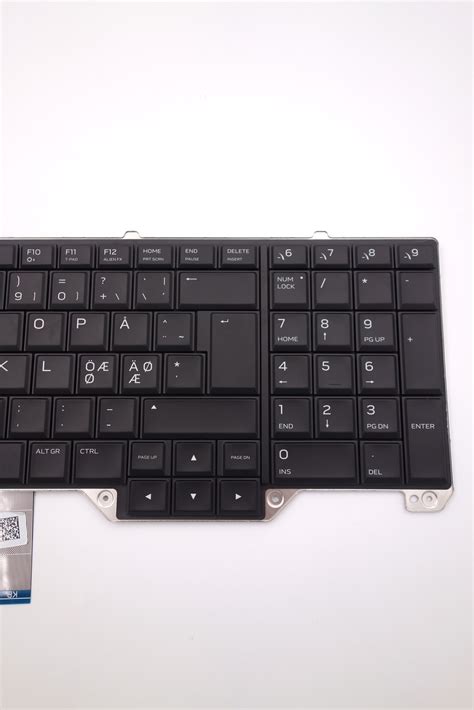 New Genuine Dell Alienware M17 R4 Keyboard Nordic Nsk Ee1bc Yfwp0 Ebay