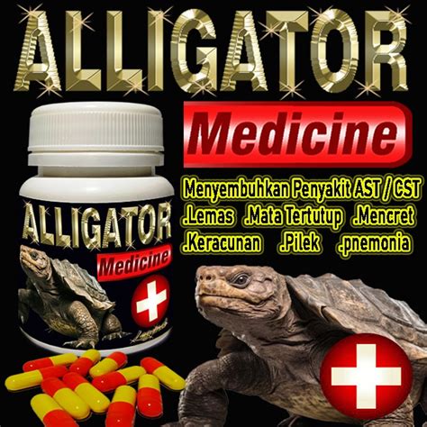 Jual Alligator Medicine Obat Kura Kura Air Ast Cst Lemas Mata Tertutup