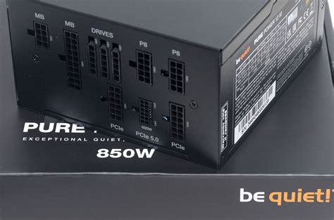 Обзор и тестирование блока питания be quiet! Pure Power 12 M 850W — i2HARD
