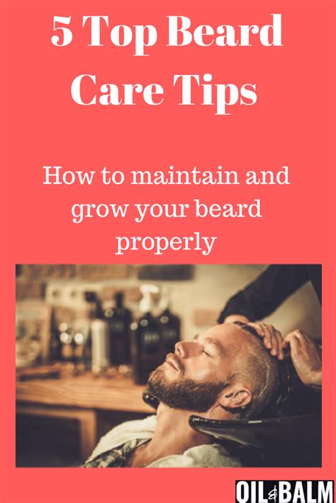 5 Beard Maintenance Tips Every Man Should Know Artofit