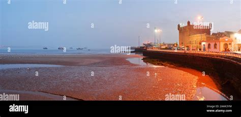 The 18th Century South Bastion Skala Du Port At Twilight A Unesco