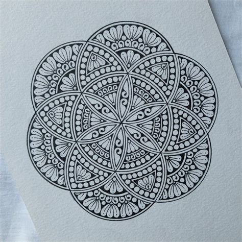 Pin By Ub On Mandala Drawing Mandala Art