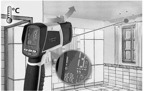 Laserliner 082 047A CondenseSpot XP Hygrometer Instruction Manual