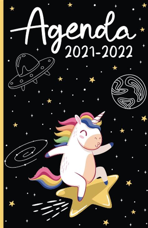 Amazon In Buy Agenda Scolaire 2021 2022 Licorne Journalier Cahier De