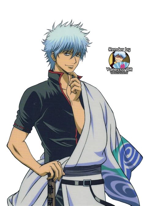 [render] Sakata Gintoki By Vanessabr21 On Deviantart