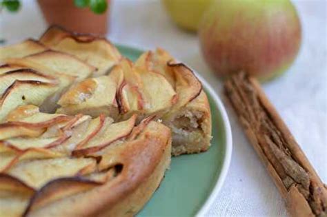 Gâteau aux pommes sans oeuf sans beurre de Hum ça sent bon et ses