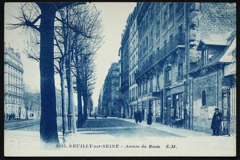 Neuilly Sur Seine Avenue Du Roule Carte Postale Ancienne Et Vue D