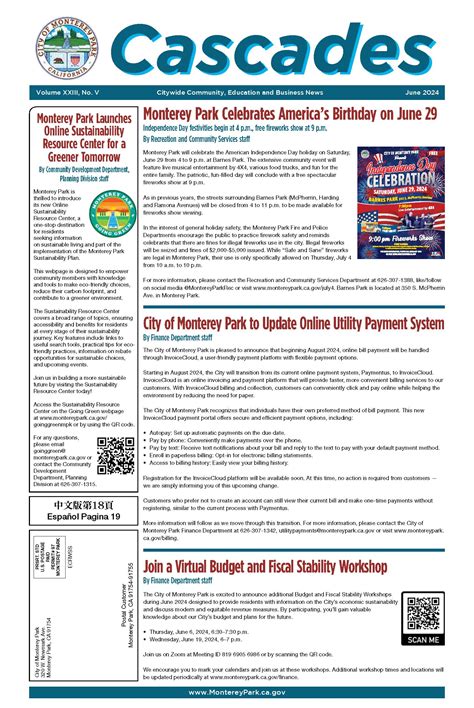 News Flash • Monterey Park, CA • CivicEngage