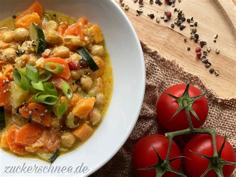 S Kartoffel Curry Mit Kichererbsen Kokosmilch Rezept Zuckerschnee De