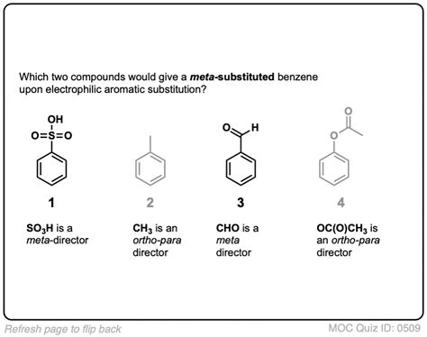 Understanding Ortho Para And Meta Directors Master Organic Chemistry