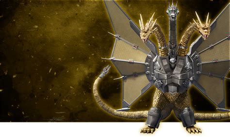 Godzilla King Ghidorah Monsterarts Mecha King Ghidorah