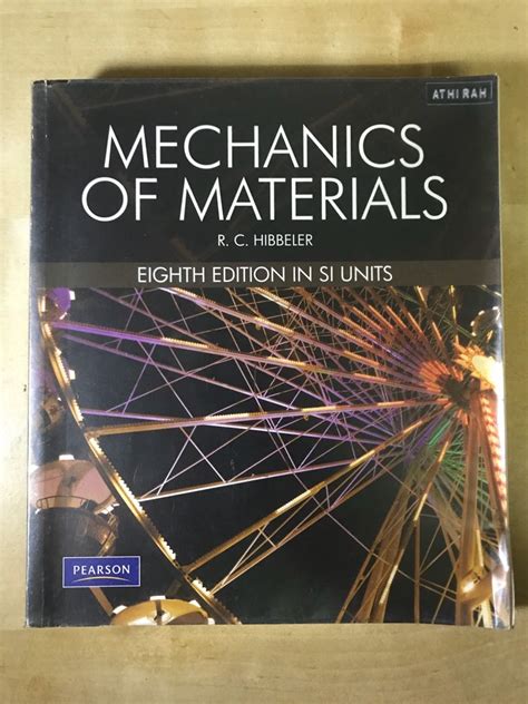 Mechanics Of Materials 8th Edition Hibbeler Hobbies Toys Books