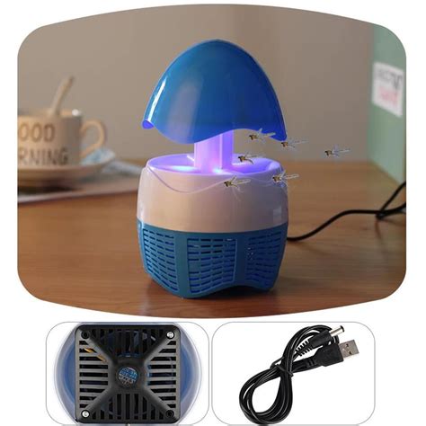 Usb Led Electric Mosquito Killer Lamp Night Light Fly Bug Insect Wasp