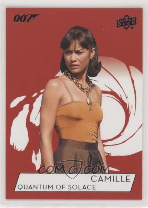 2019 Upper Deck James Bond Collection [base] 172 Ssp Olga Kurylenko As Camille Montes