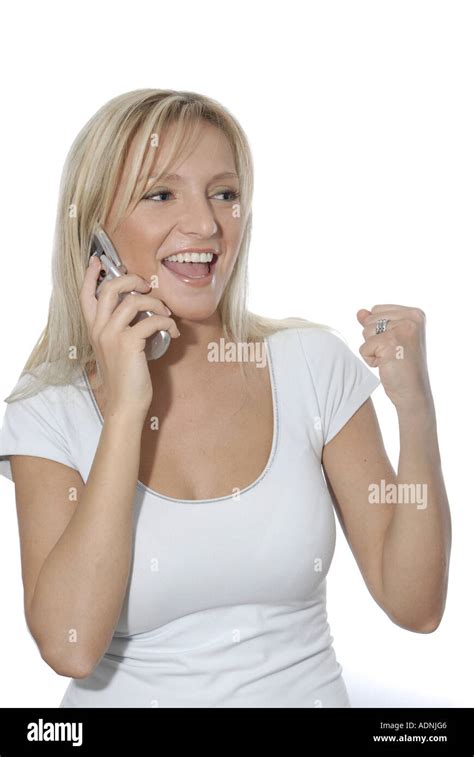Blonde Junge Frau Lacht Hi Res Stock Photography And Images Alamy