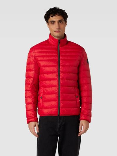 Christian Berg Men Steppjacke Mit Stehkragen Rot Online Kaufen