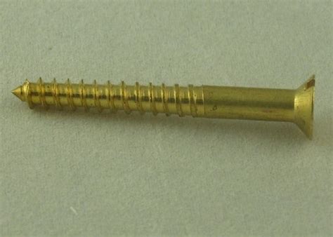 Brass Countersunk Screws 8 X 1 1 2 Hobbies