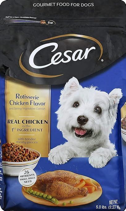 Cesar Rotisserie Chicken Flavor Dry Dog Food With Spring