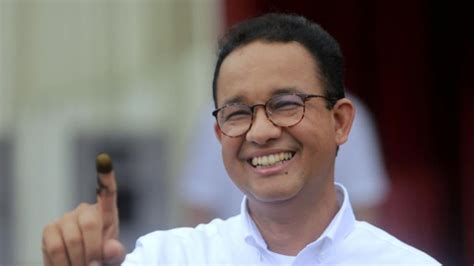 Elektabilitas Anies Baswedan Di Tiga Lembaga Survei Sebagai Cagub