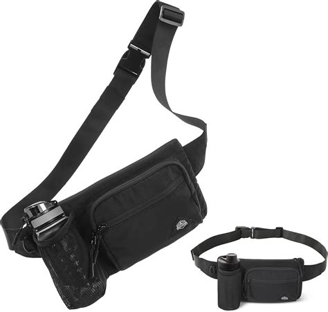 Waist Pack With Water Bottle Holder For Men Women Waist Bag Running