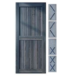 Homacer In X In In Design Navy Solid Natural Pine Wood