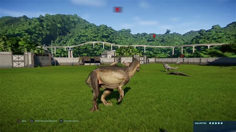 Jurassic World Evolution Allosaurus Hadrosaur Rampage Youtube