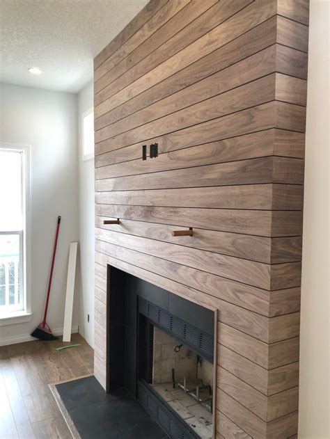 Reddit Woodworking Walnut Shiplap Fireplace Finishing Tips