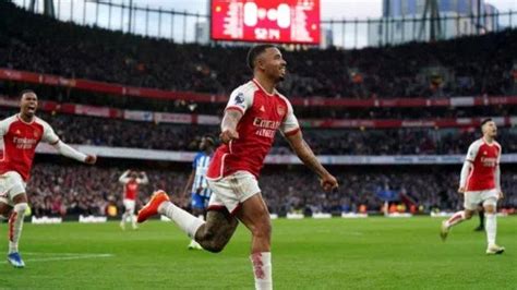 Arsenal Kembali Ke Jalur Kemenangan Dengan Menundukkan Brighton