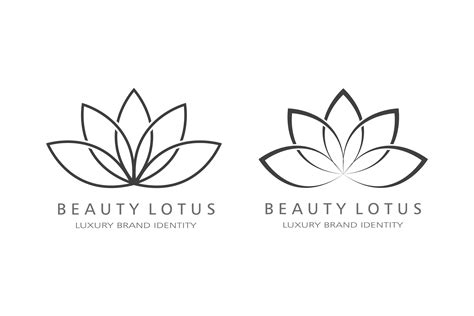 Beauty Lotus Logo Vector Graphic By Redgraphic · Creative Fabrica