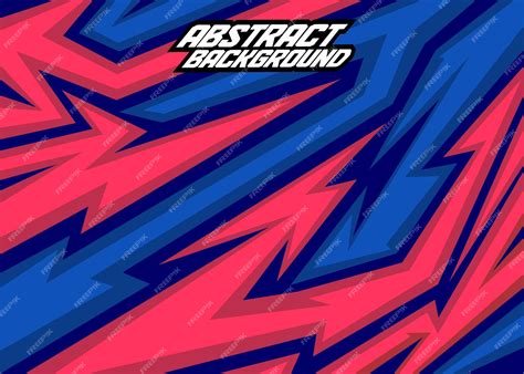 Premium Vector Racing Background Abstract Stripes With Radical Red