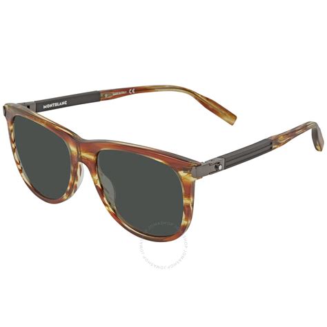 Montblanc Green Square Men S Sunglasses MB0031S 00957 889652229348