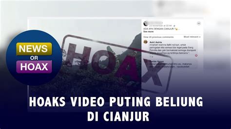 Hoaks Video Putting Beliung Di Cianjur NEWS OR HOAX YouTube