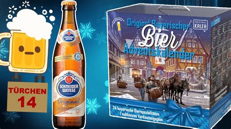 Bier Adventskalender T Rchen Schneider Weisse Tap