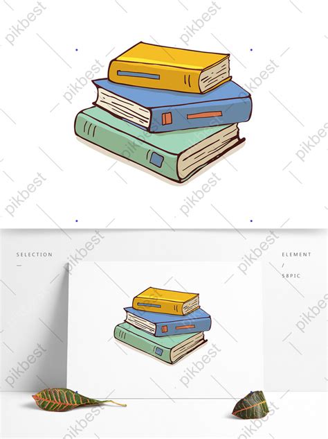 Simple Cartoon Drawing Book Template Ai Png Images Free Download