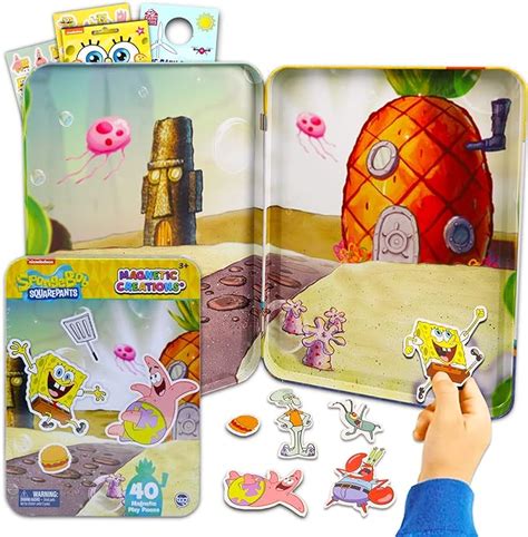 Graydon Hall salón Bob Esponja Juguete magnético para creaciones