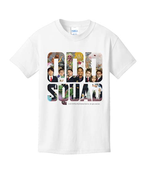 Odd Squad Block Letters Youth Short Sleeve Tee Odd Squad