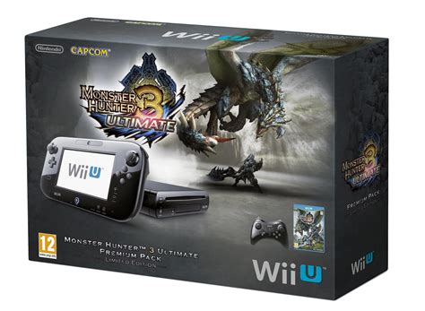 Monster Hunter Ultimate Wii U Premium Pack Limited Edition R