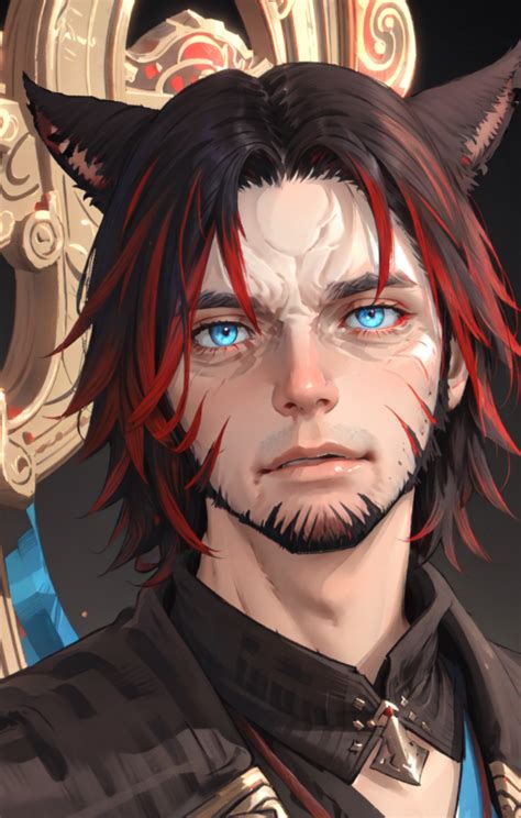 Ai Art Lora Model Male Miqote Keeper Of The Moon Khit Li L Ocar