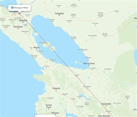 Flights From Nosara Beach To Managua NOB To MGA Flight Routes