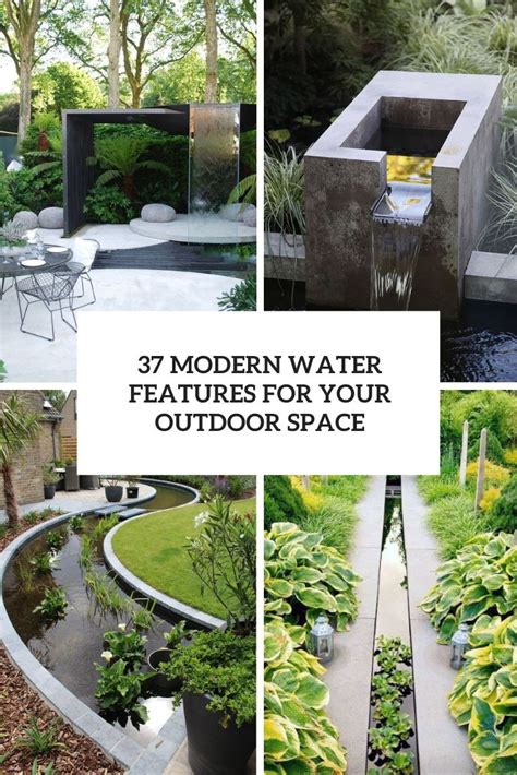 Modern Water Garden