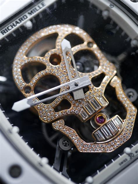 Richard Mille Rm Tourbillon Skull Manual Wind Wristwatch At Stdibs