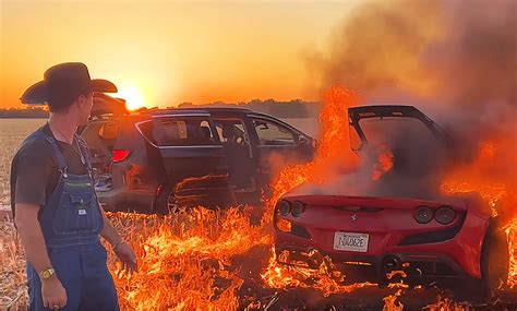 WhistlinDiesel Completes Mission To Destroy His Ferrari F8