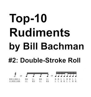 top  rudiments part  double stroke roll modern drummer magazine